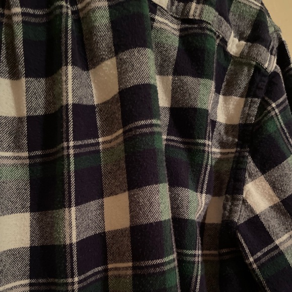 Blue Green J Crew Slim Fit Flannel - Men’s M - Picture 2 of 4
